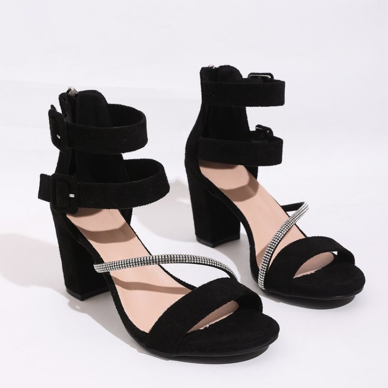 Summer Closet - 2026Women Shoes Sandals Peep Toe Block