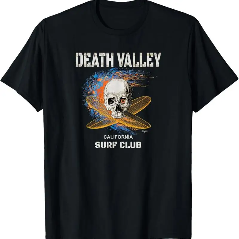 Board Short Surf - Death Valley California Surf Club Skull