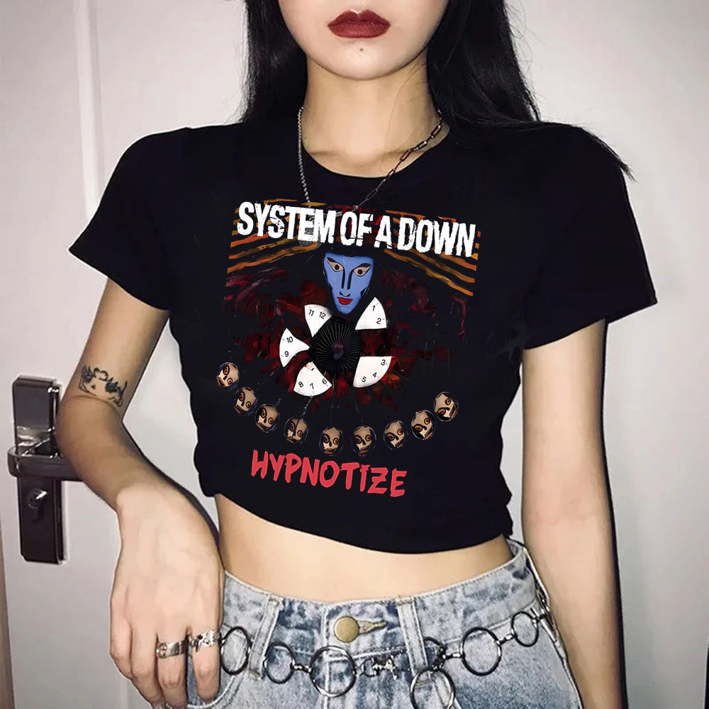 System of a Down crop top crop - Summer Grunge Clothing recension och pris