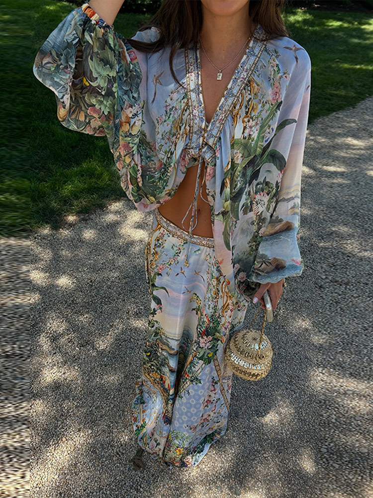 Beach Bohemian Floral Matching - Summer Clothing Vacation recension och pris