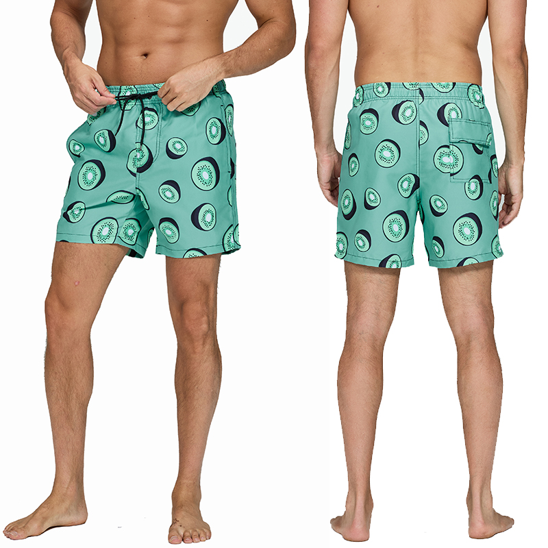 Men's Printed Beach Shorts Qui - Board Short Surf recension och pris