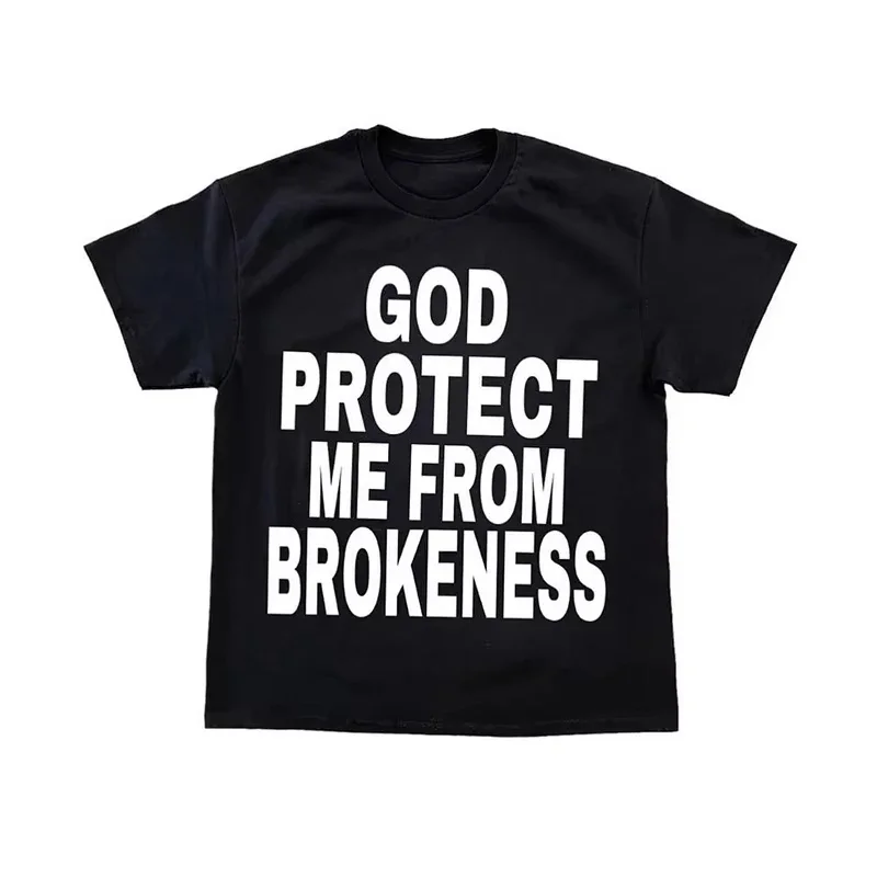 Letter Harajuku Women's T-shir - Summer Grunge Clothing recension och pris