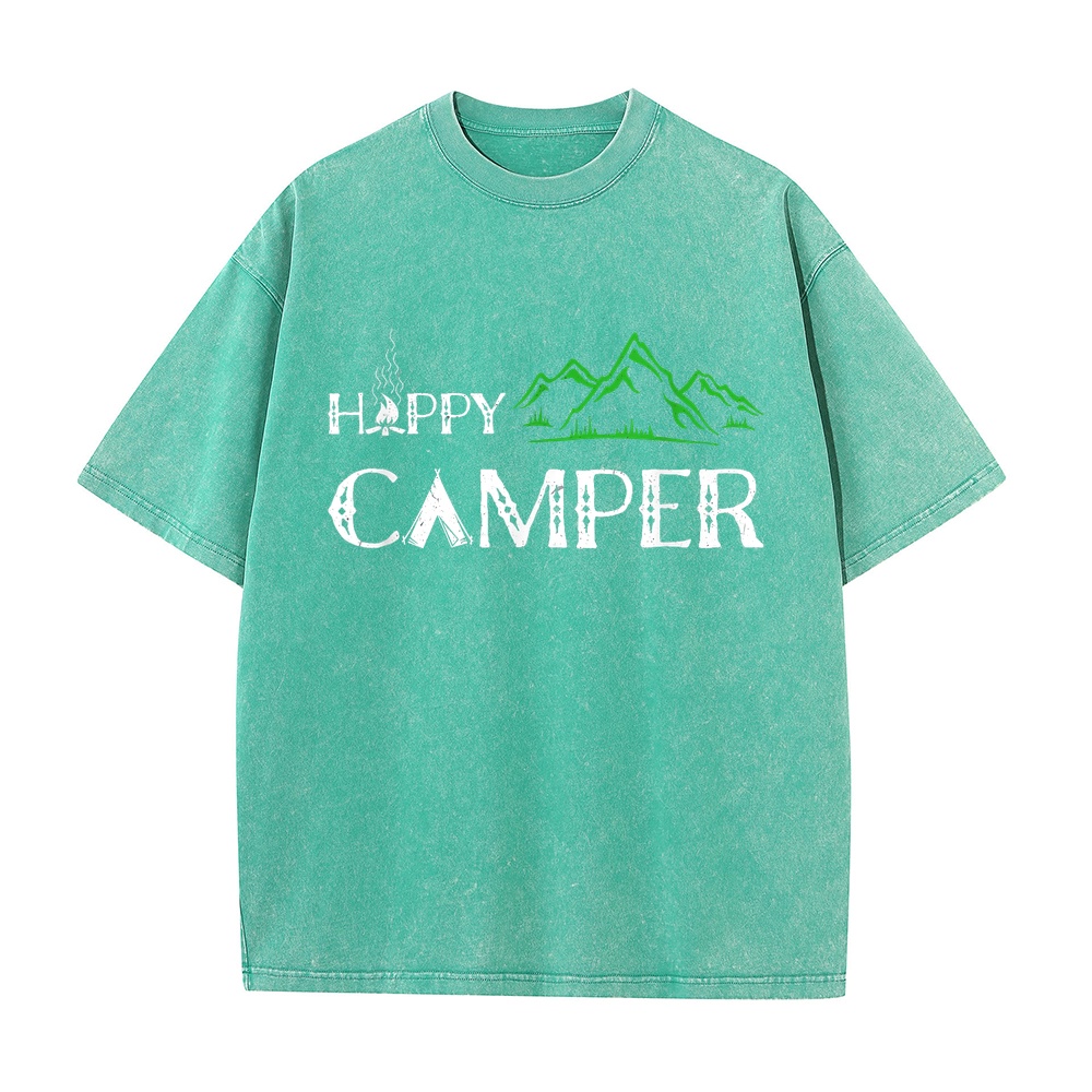 Happy Camper Camping T-Shirt f - Summer Clothing Women Canada recension och pris