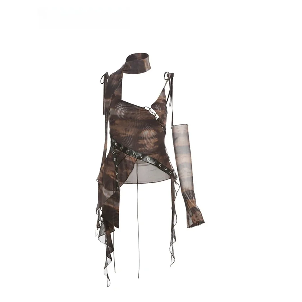 Grunge Crop Tops Harajuku Tank - Summer Grunge Clothing recension och pris