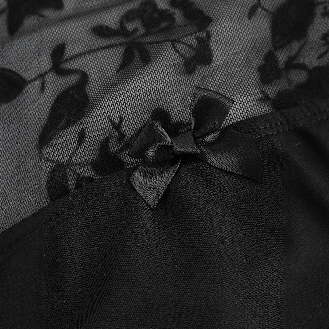 Gothic Sexy Lace Mesh Flared L - Summer Grunge Clothing recension och pris