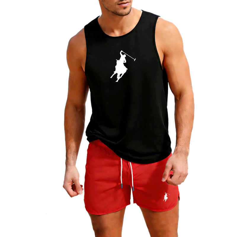 European Men Summer Vest and S - Summer Knit Clothing recension och pris
