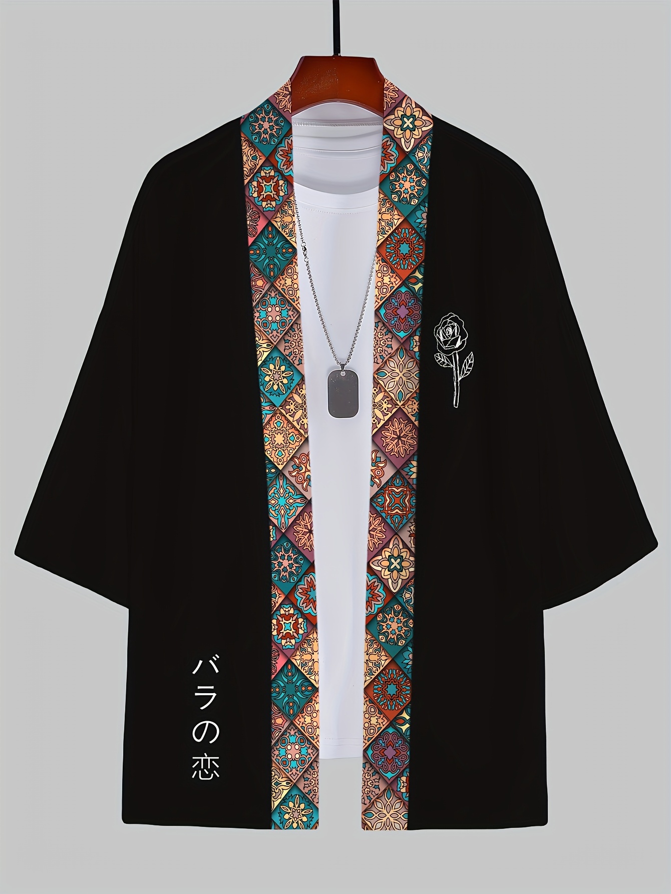 2026 Summer Men's Kimono 3D Pr - Summer Clothing Design recension och pris