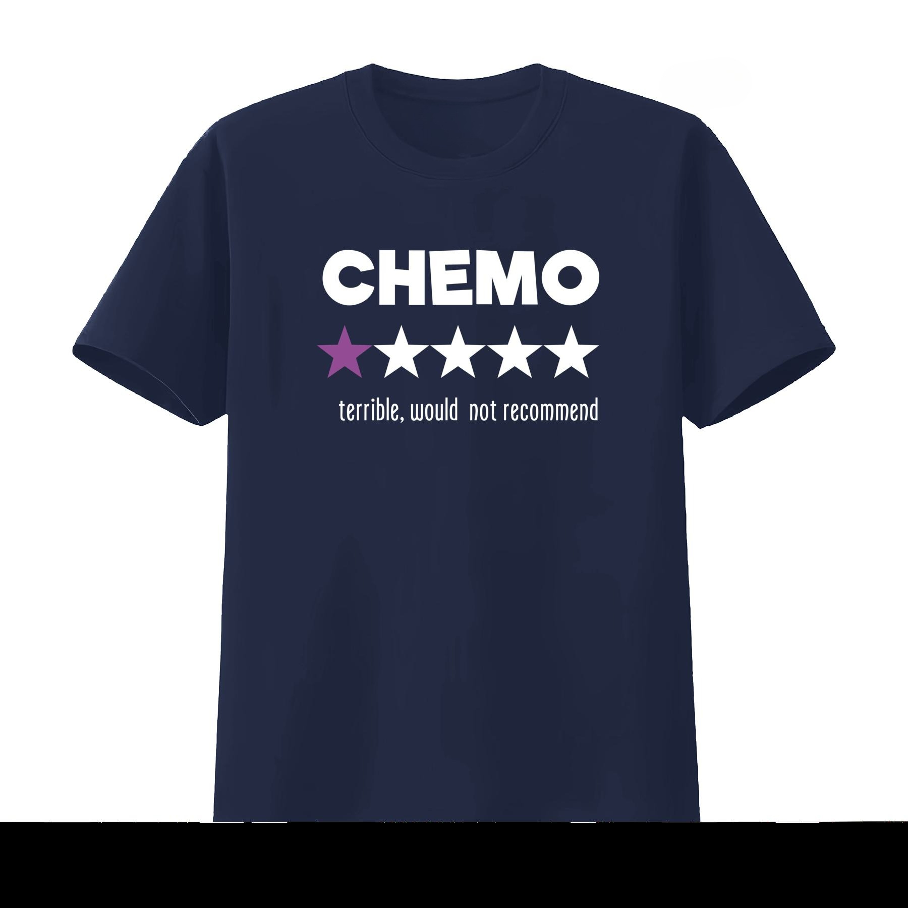 Funny Chemo T-Shirt with Star  - Summer Clothing Recommendations recension och pris