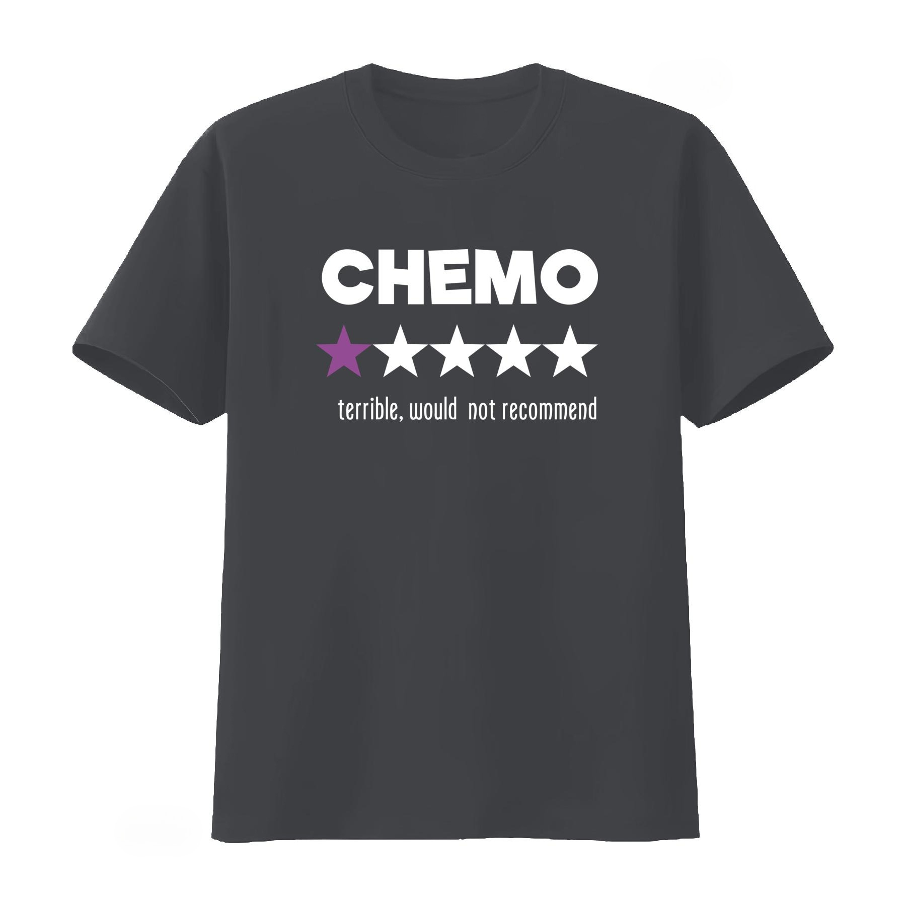 Funny Chemo T-Shirt with Star  - Summer Clothing Recommendations recension och pris