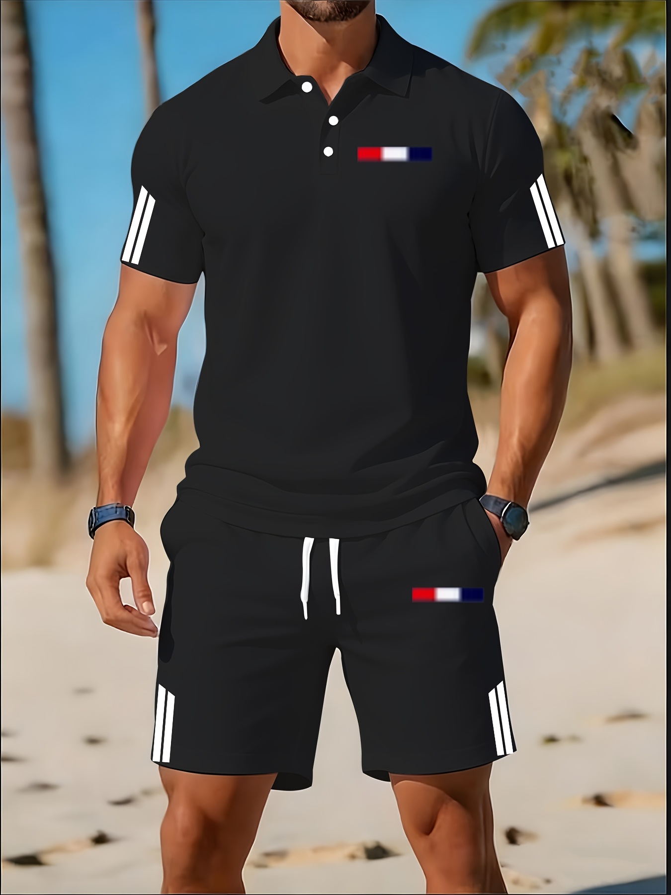 2026 Summer Men's Polo Shirt S - Summer Clothing Design recension och pris