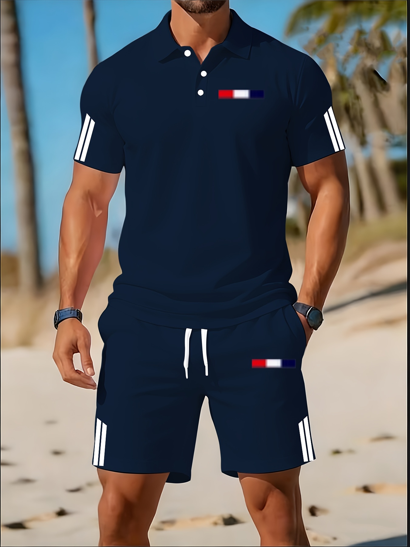 2026 Summer Men's Polo Shirt S - Summer Clothing Design recension och pris
