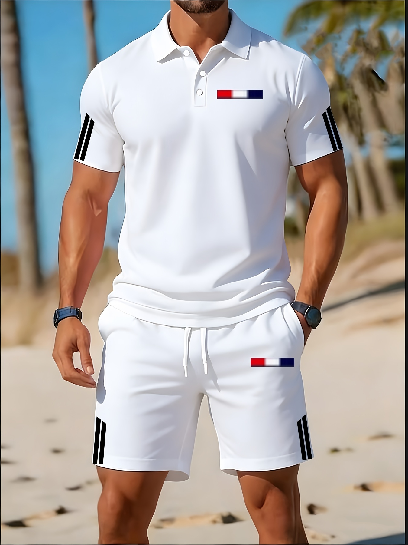 2026 Summer Men's Polo Shirt S - Summer Clothing Design recension och pris