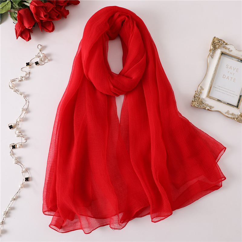 Crumple Chiffon Women Summer S - Sarong Pareo Wrap recension och pris