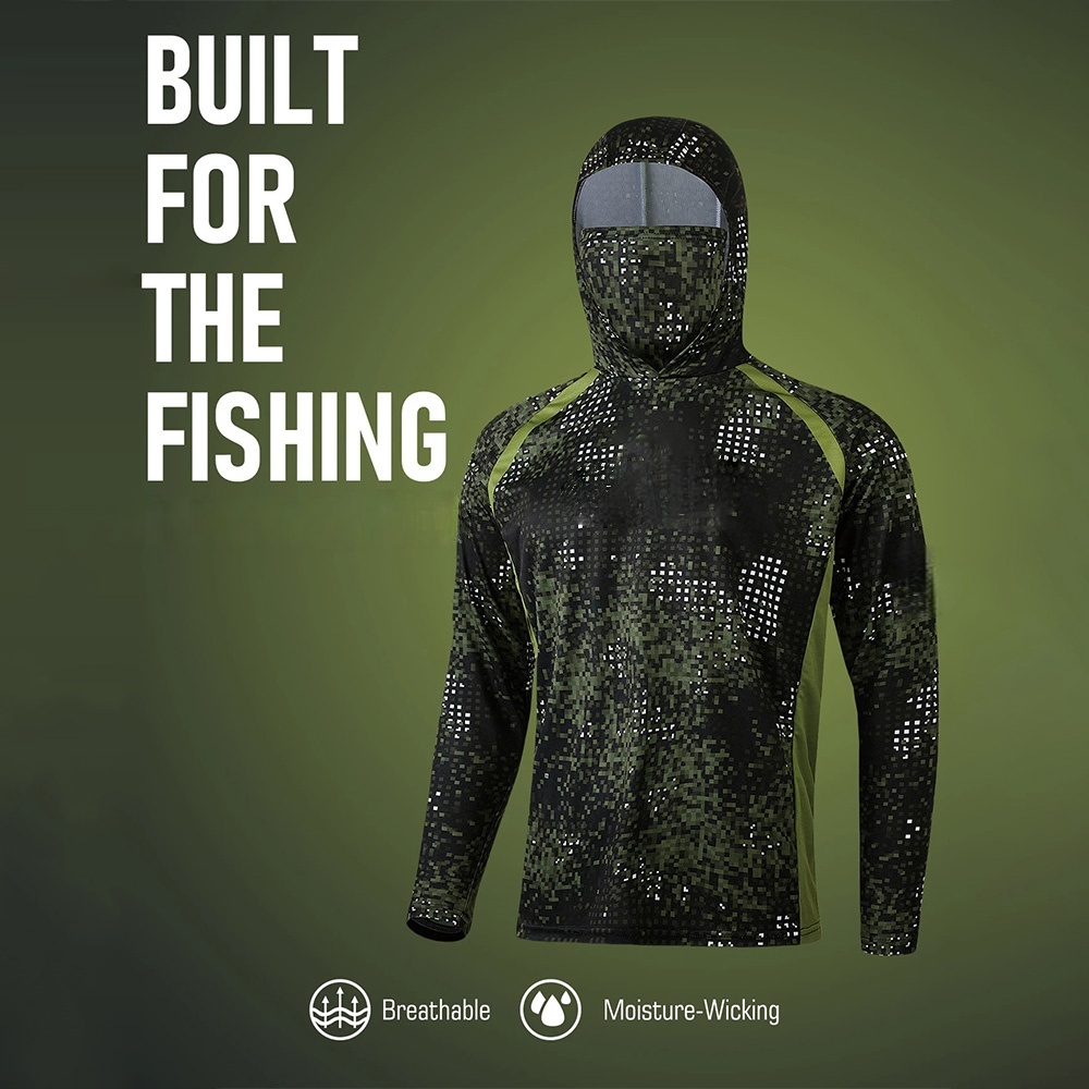 MALFC Fishing Apparel Men Hood - Summer Outdoor Clothing recension och pris