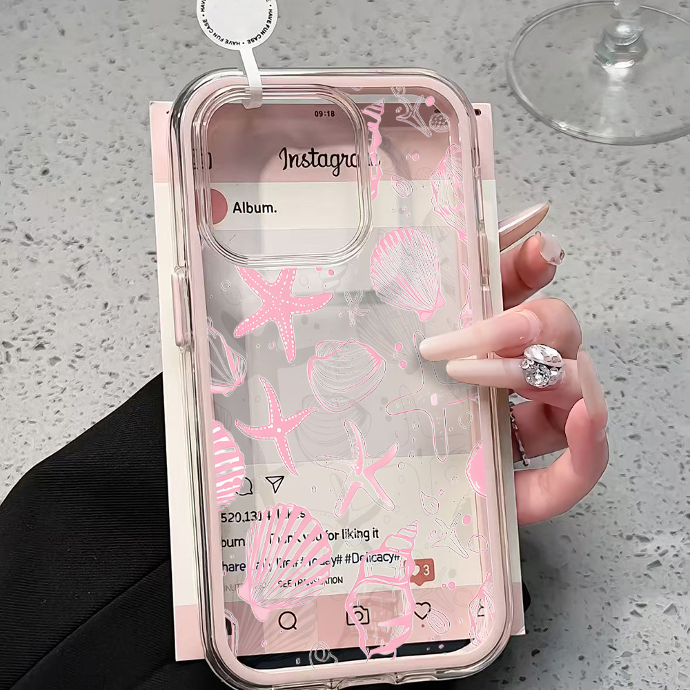 Summer Pink Seashell Clear Pho - Summer Closet recension och pris