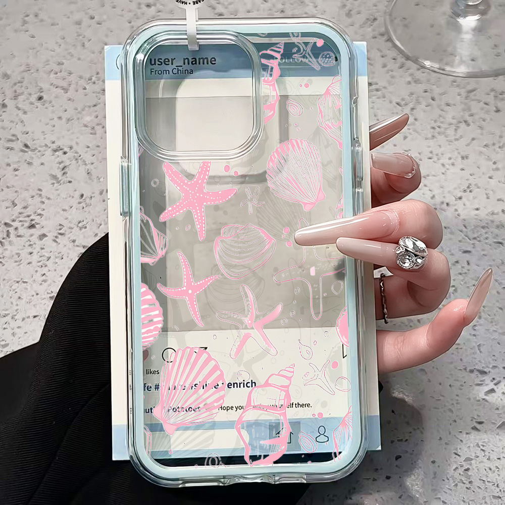 Summer Pink Seashell Clear Pho - Summer Closet recension och pris
