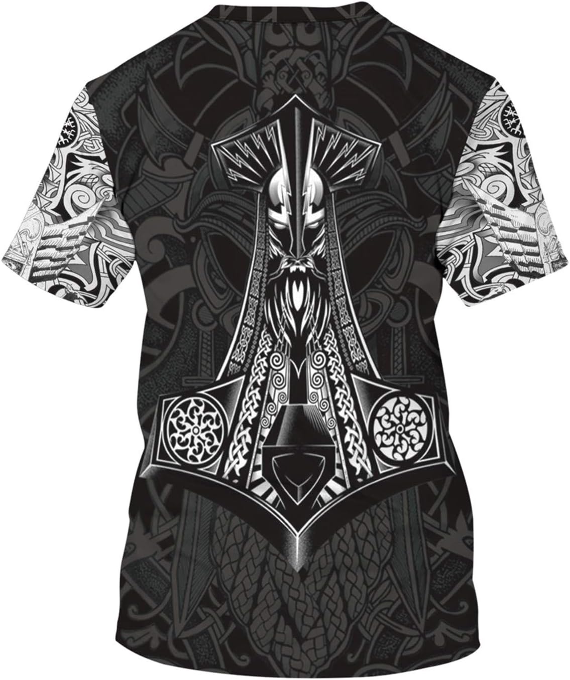 Men's Vikings T Shirt Tops Nov - Summer Viking Clothing recension och pris