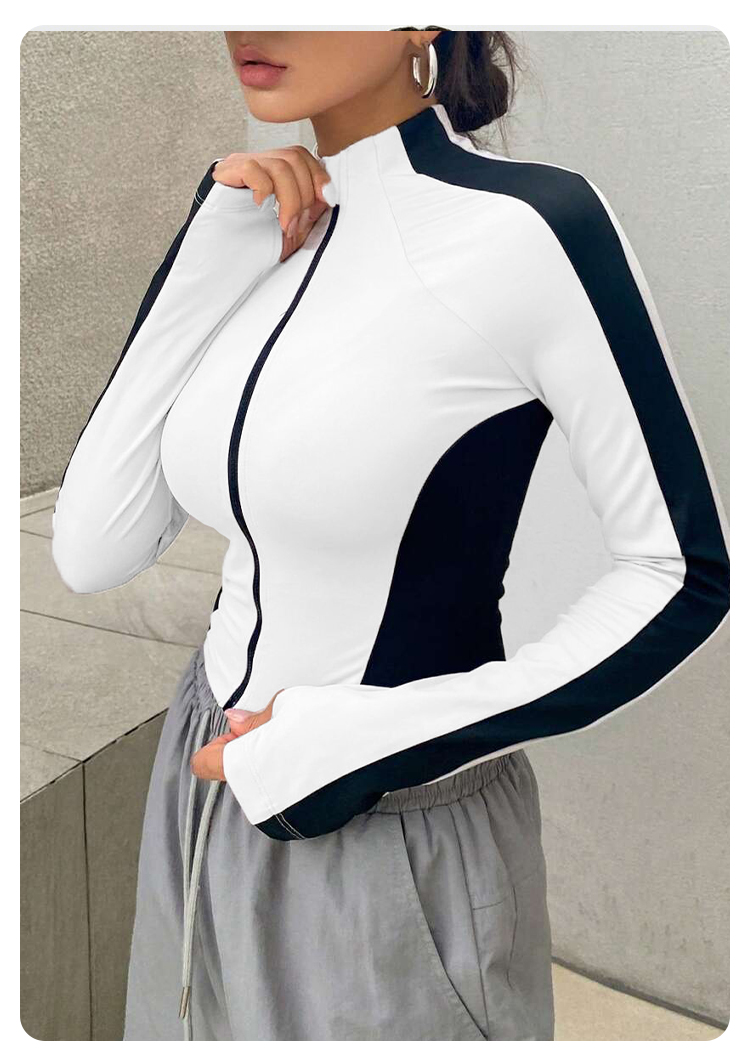 Yoga Clothes Stand Up Collar J - Summer Outdoor Clothing recension och pris