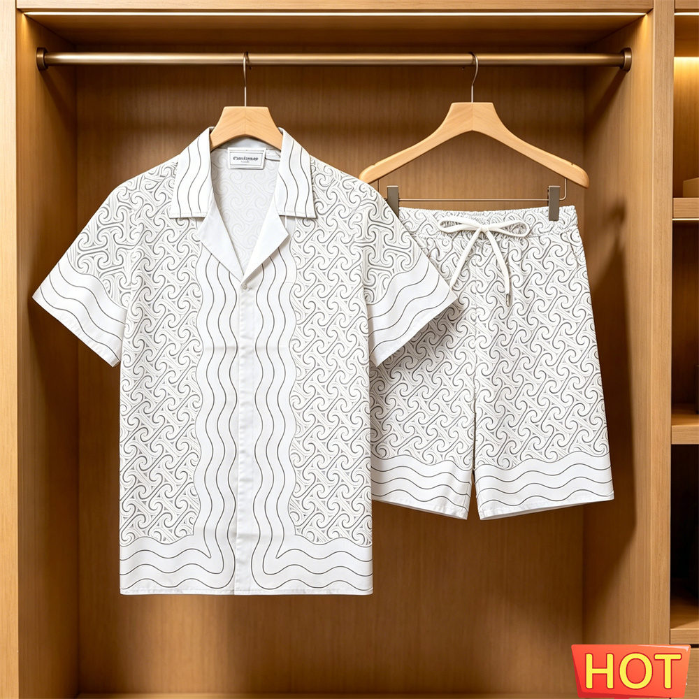 Summer Men's Shirt Sets Casual - Summer Clothing Vacation recension och pris