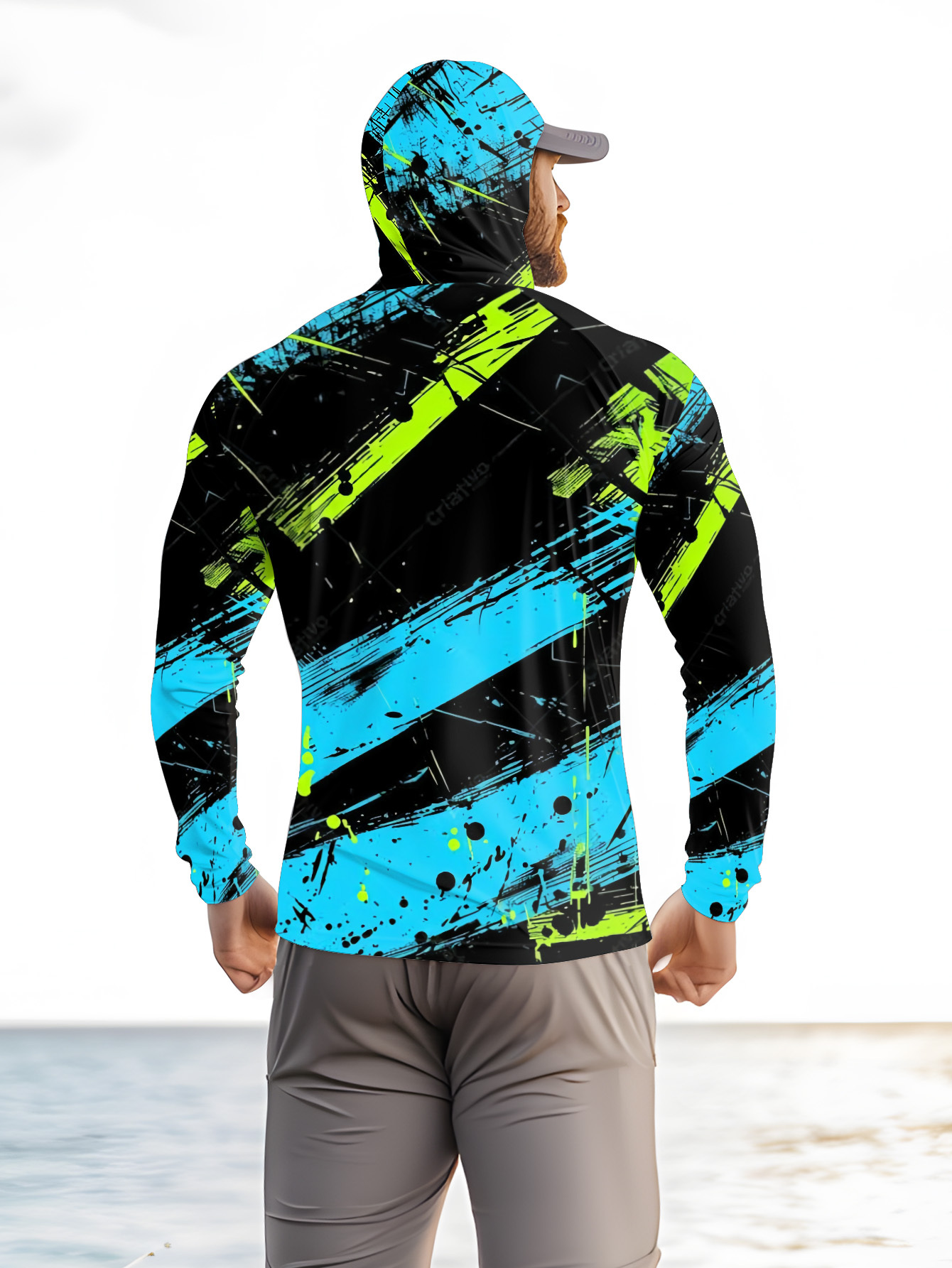Fishing Hoodie Men Long Sleeve - Summer Outdoor Clothing recension och pris