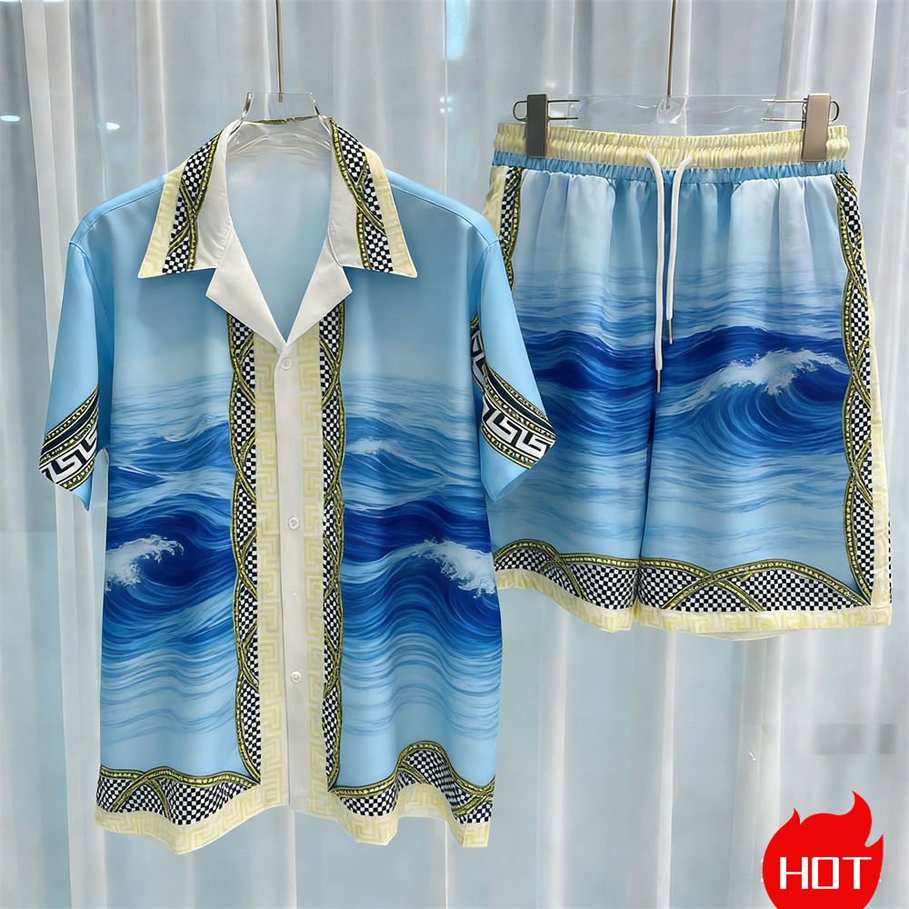 Summer Men's Shirt Sets Plants - Summer Clothing Vacation recension och pris