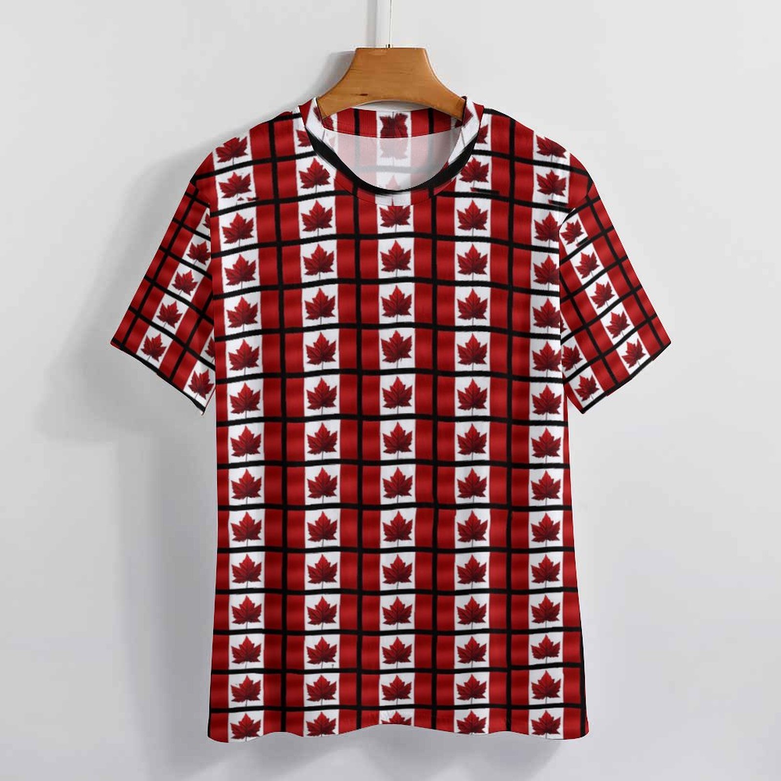 Big Size Flags Print T Shirts  - Summer Clothing Women Canada recension och pris