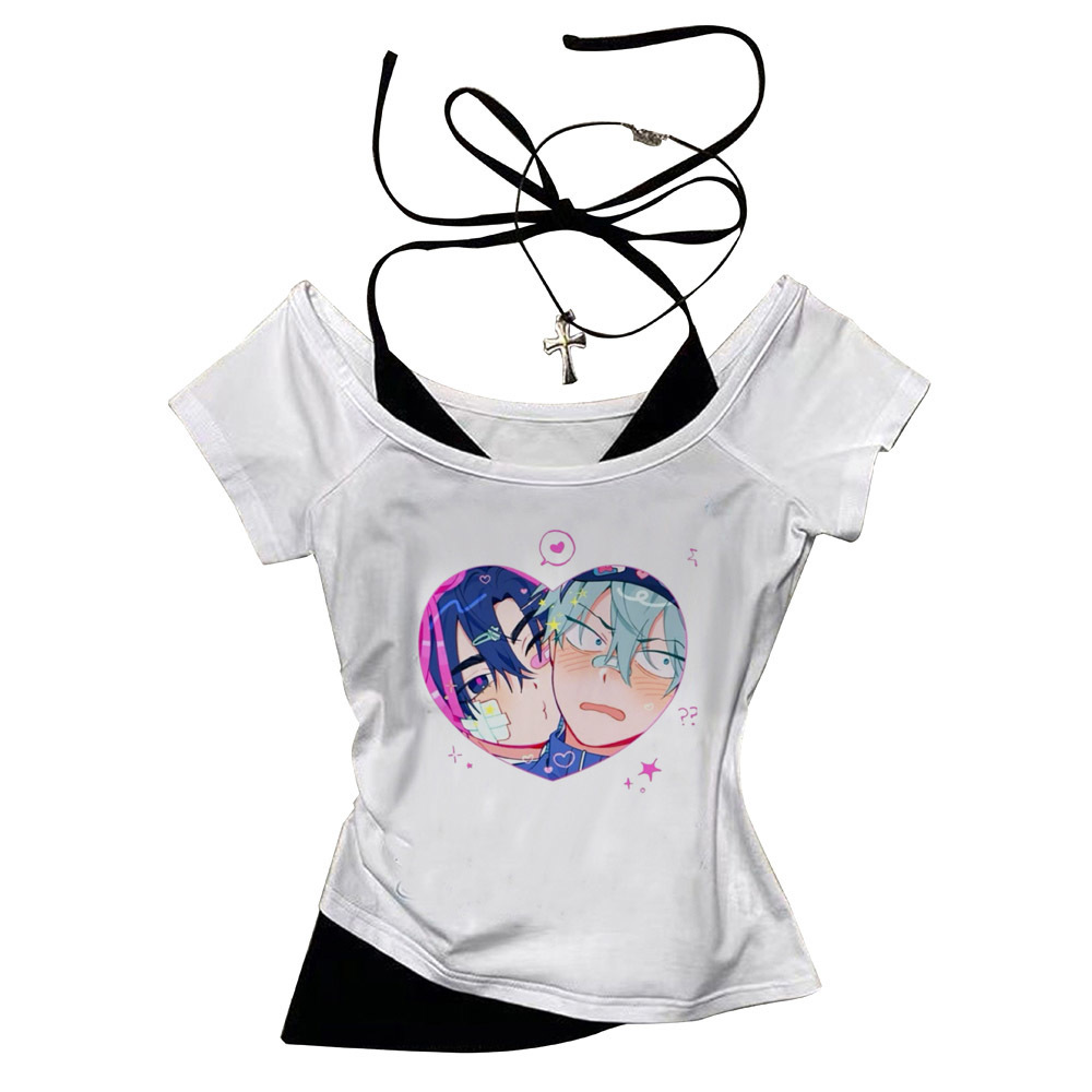Alien Stage crop top girl goth - Summer Grunge Clothing recension och pris