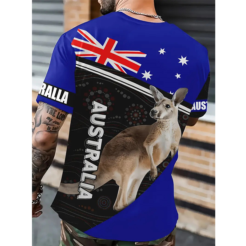 Australia Graphic T Shirts Men - Summer Clothing Women Australia recension och pris