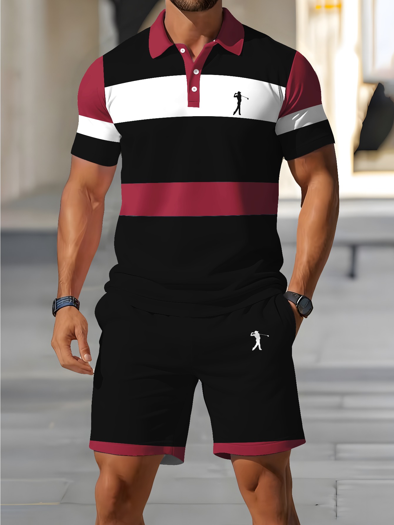2026 Summer Men's Polo Shirt S - Summer Clothing Design recension och pris