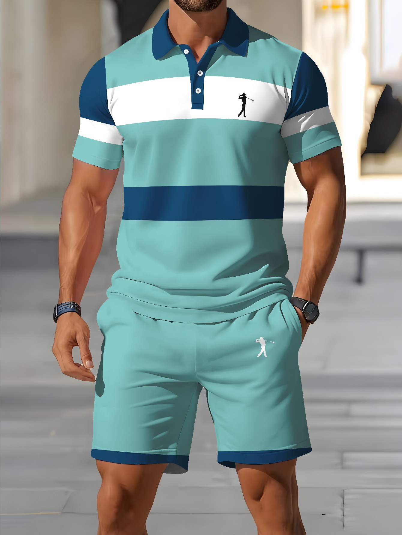 2026 Summer Men's Polo Shirt S - Summer Clothing Design recension och pris