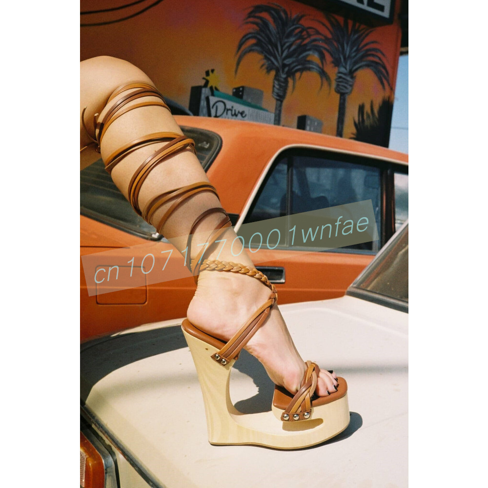 Women Wedge Sandals Open Toe P - Summer Clothing Colors recension och pris