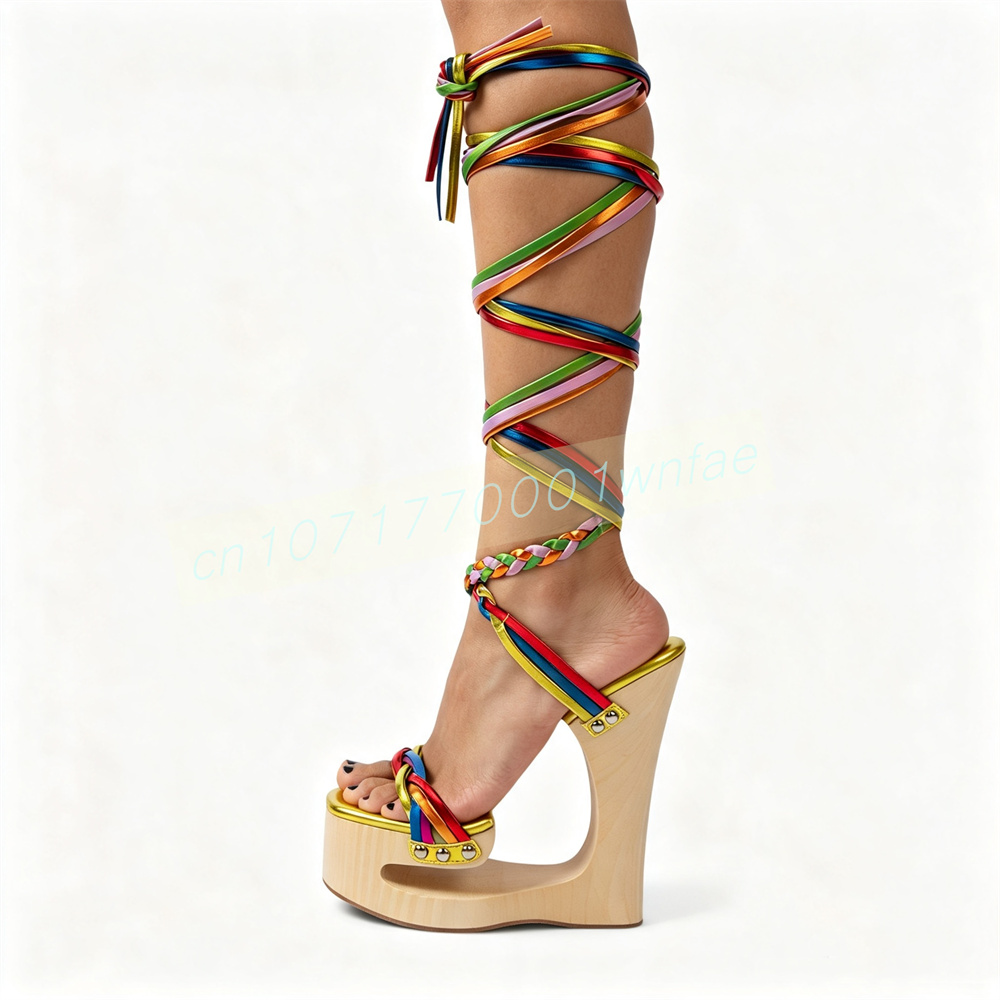 Women Wedge Sandals Open Toe P - Summer Clothing Colors recension och pris