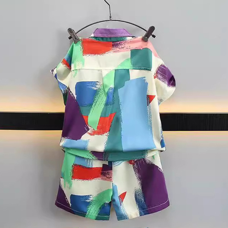 New Summer Baby Clothes Suit C - Summer Clothing Drawing recension och pris