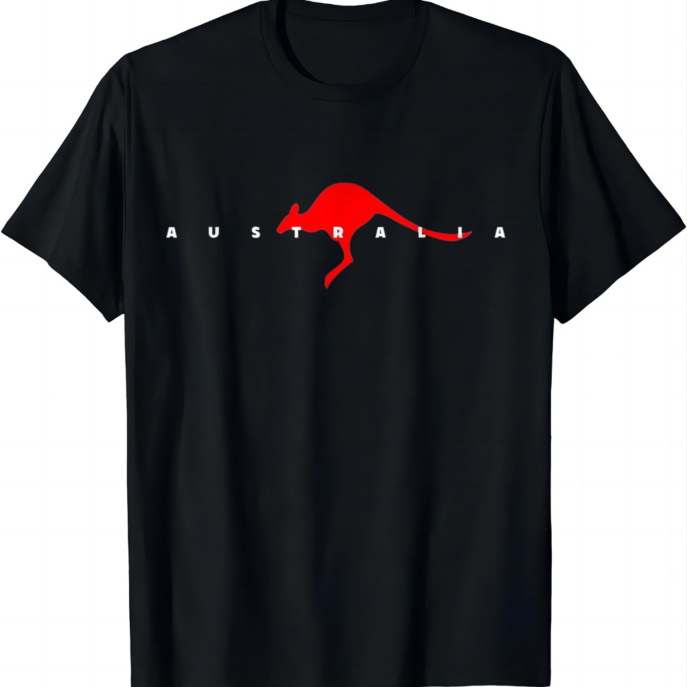 Australia Kangaroo T-Shirt Sum - Summer Clothing Women Australia recension och pris