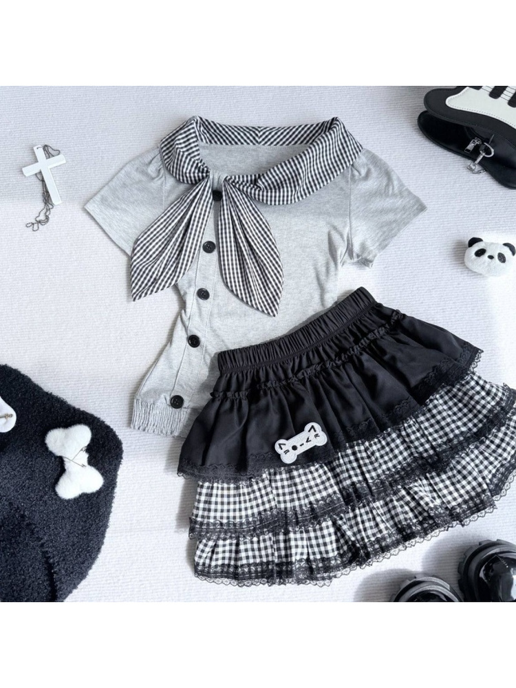 Japanese College Style Cake Sk - Summer Clothing Old Navy recension och pris